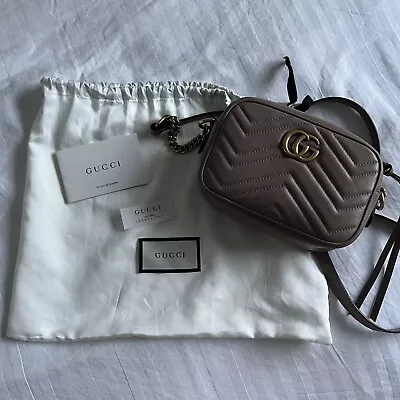 $2300 • Buy Gucci - GG Marmont Metalessé Mini Bag (RRP: $2,620)