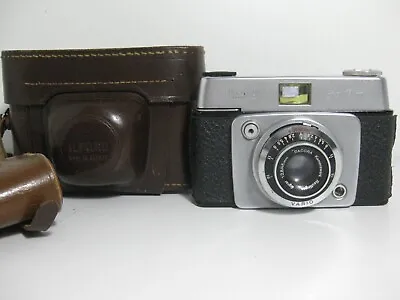 Ilford Sportsman 35mm Camera With Dacora 1:2.8 45mm Lens & Leather Case • £8.50