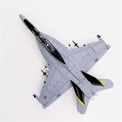 Wltk US Navy F/A-18F Super Hornet Fighter 1/100 Diecast Aircraft Jet Model Gift • $31.59