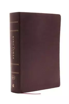 The King James Study Bible Bonded Leather Burgundy Full-Color Edition • $74.94