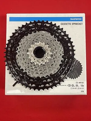 Shimano XTR CS-M9101-12 Cassette - 12-Speed - 10-51t - Black/Gray - Micro Spline • $359.99