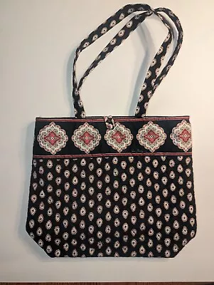 Vera Bradley Retired Pattern Classic Black 2006 Tote NWOT • $28.99