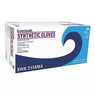 Powder-Free Medium Cream Synthetic Vinyl Gloves 1000 Count -BWK315MCT • $26.59