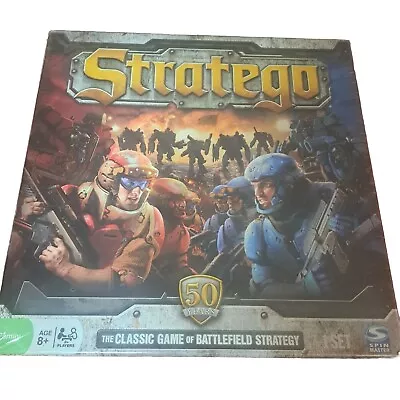 Stratego  50 Years The Classic Game Of Battlefield Strategy - SEALED NEW IN BOX • $29.99