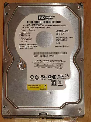 160GB SATA Hard Drive For Motorola DCH3416 HD Dual DVR Cable Box TV Time Warner • $19.99