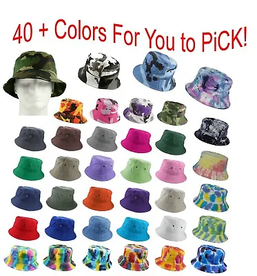 Summer Bucket Hat For Men Women Fishing Camping Hunting Travel  Sun Hat • $9.34