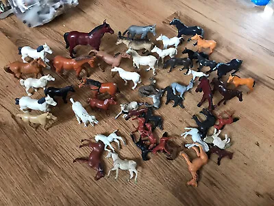 £10 • Buy Plastic Toy Farm Animals Horses