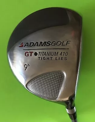 $69.04 • Buy Adams Golf GT Titanium 410 Tight Lies 9 Degree Driver