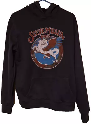 Vintage Steve Miller Band Blue Hoodie Book Of Dreams Pegasus  Size Medium • $24