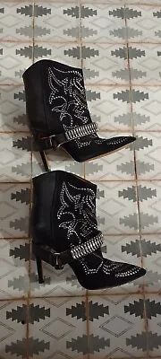  Isabel Marant Blackson Leather Suede Boots Fr39 • $550