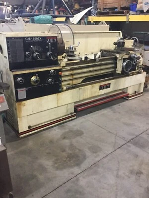 $10000 • Buy Jet GH-1660ZX LARGE SPINDLE BORE LATHE, Low Hours