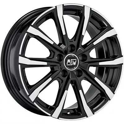 Alloy Wheel Msw Msw 79 7.5x18 5x112 Gloss Black Full Polished W19334004t56 • $276