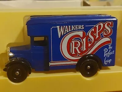 Lledo Walkers Crisps Blue Black Van Good Condition • £2.49