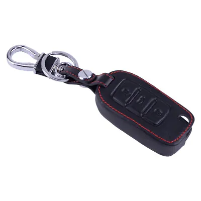 Flip Key Case Cover Shell Holder Key Chain Bag Fit For VW Beetle Golf Leather YE • $9.27