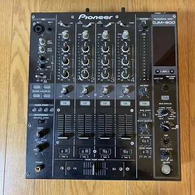 Pioneer DJM-800 Professional DJ Digital Mixer 4-Channel 4ch DJM800 Tested Japan • $748.99