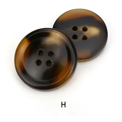 20pcs Round Resin Buttons For Sewing Scrapbook Clothing Handmade Decor 15-25mm • $3.99