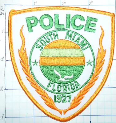 Florida South Miami Police Dept Vintage Patch • $5