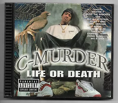 C-murder - Life Or Death * 1998 * No Limit Records * Master P * Very  Rare * Oop • $40