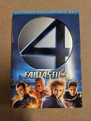 Fantastic Four Ultimate Collectors Set DVD Previously Owned Used Marvel MCU  • $0.99