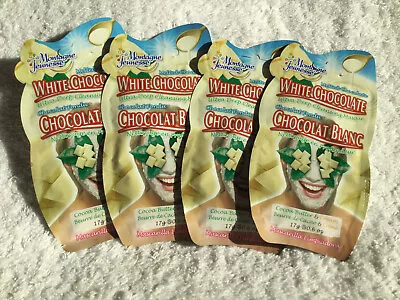 SET OF 4 Montagne Jeunesse White Chocolate Deep Cleaning Masque Face Mask Cocoa • $14.99