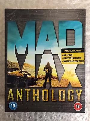 £1.20 • Buy MINT CON! Mad Max Anthology, 5 Disc Blu-Ray Box Set For Sale! 99p START!