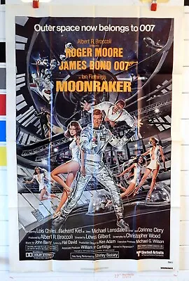 James Bond Moonraker NSS790012 Original Movie Poster One-sheet Roger Moore • $110