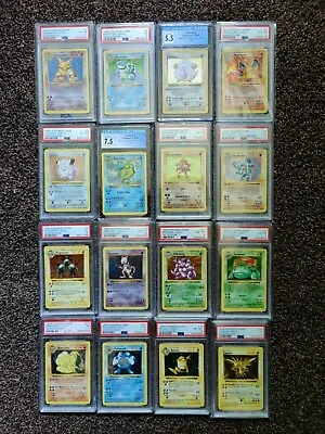 £5499 • Buy Complete Pokemon Shadowless Holo Charizard Base Set Incl 3 X 1st Edition