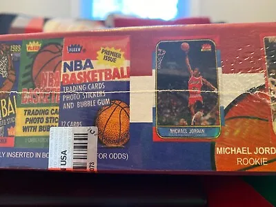 Amm   Basketball  / Pack Box  Pp / 1986  Fleer Basketball Pack Possible??????? • $199.99