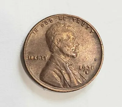 Lincoln Wheat Cent 1931-S • $72