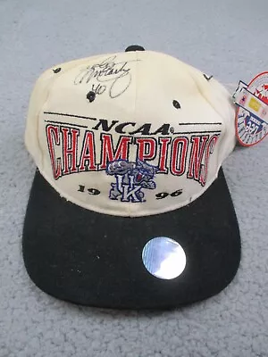 Vintage Kentucky Wildcats Hat Cap Lee Sport 90s Strapback NCAA Champions 1996 • $29.99