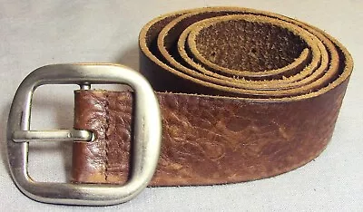 Italian Leather Vintage Belt Brand Men's Belt Lg 42inchmade In Canada Used • $12.29