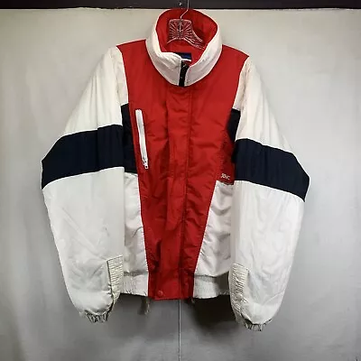 Serac Vintage Ski Jacket Colorblock Size 40 54x27 Made In USA • $24.99