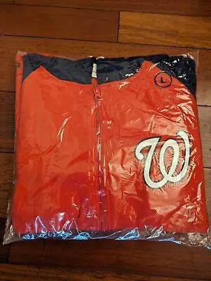 Washington Nationals Large Hoodie SGA 9/13/21 New In Wrapper: Red And Blue • $10.99