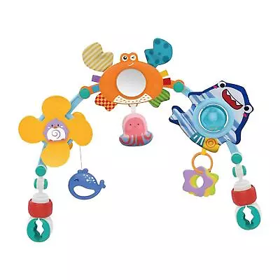 Baby Hanging Toys Activity Arch Toy Baby Play Arch Crib Toy Baby Stroller Arch • £20.59