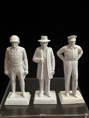 General MacArthur Patton Grant Marx Vintage 1950s White Plastic Beauty! • $59.99