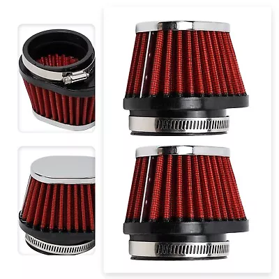 Universal Air Filter Cleaner W/ Hose Clamp 60mm ATV Accessories Brand New • $30.04