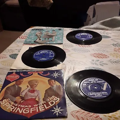 £8 • Buy Dusty Springfield (Springfields) 1 EP & 2   Singles Vinyl