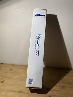 Velbon  300 Tripod Lightweight Video Tripod Aluminum NIB Fast Shipping • $30