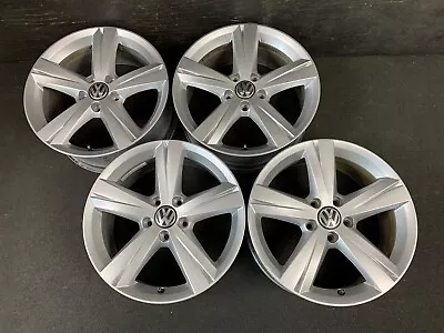 $495 • Buy (4) VW Volkswagen Passat Wheels Rims+Caps 17  Beetle GTI Golf Jetta Tiguan Audi