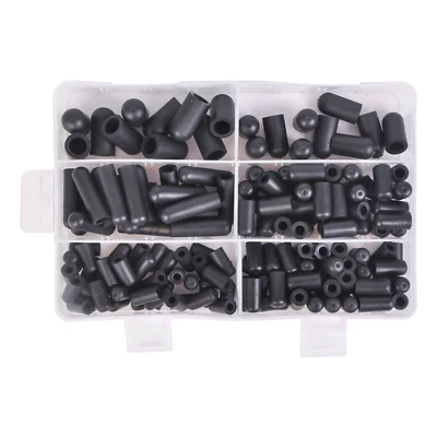 $17.55 • Buy 160pc Assortment Kit Intake Line Carburetor And Vacuum Rubber Cap Plug Set