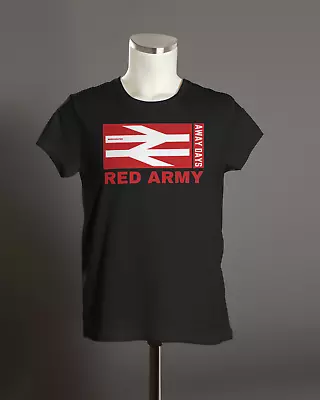 Man Utd RED ARMY Away Days T-Shirt | Manchester Hooligan | Unisex Organic • £19.95