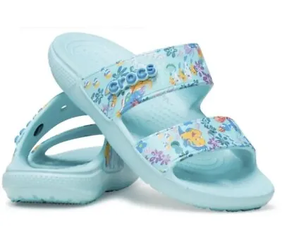 Vera Bradley Disney Women's Crocs Size 7 Sandals Ariel The Little Mermaid NWT • $39.99