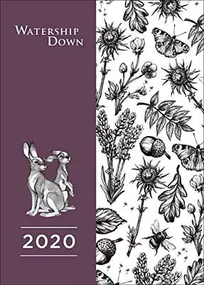 Watership Down A5 Diary 2020  Good Condition ISBN 1786676370 • £4.37