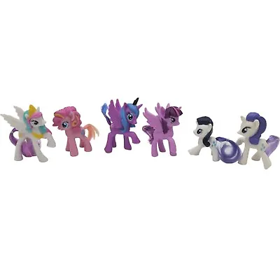 My Little Pony Happy Meal McDonald's Lot 6 G4 Mini Figures Cake Topper Toys • $9.95