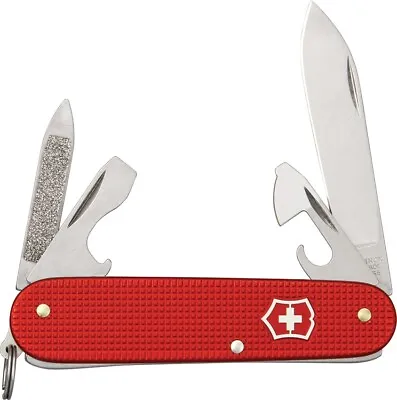 New Swiss Army 0.2601.2or-x1 Red Alox Cadet Victorinox Multi Tool Knife Sale  • $44.99