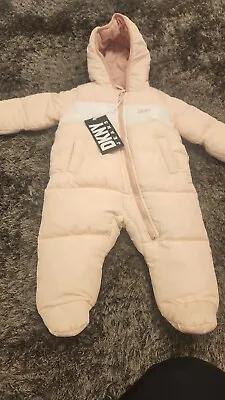 Dkny Snow Suit Baby 6/9  Bnwt  Designer Baby Winter ❄️ • £29.99