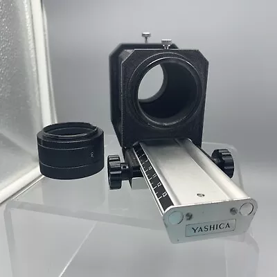 Yashica Extension Bellows M42 Screw Mount SLR Cameras W/ Extra Lenses Adapter • $55