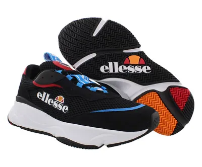 Ellesse Massello Text AM Mens Shoes Size 9 Color: Black/Red/Blue • $44.90