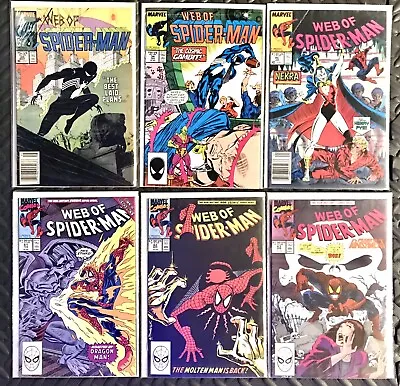 MARVEL SPIDER-MAN [4x] Random / Surprise Comic Book Lot VINTAGE SPIDEY Titles • £12.16