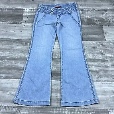 Z. Cavaricci Jeans Womens 32x32 Flare Denim Button Light Wash Select Z Brand • $29.95